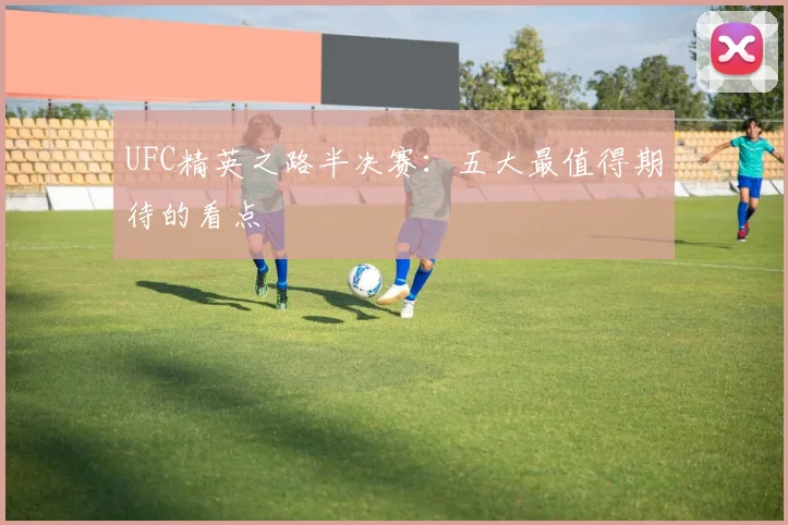 UFC精英之路半决赛：五大最值得期待的看点